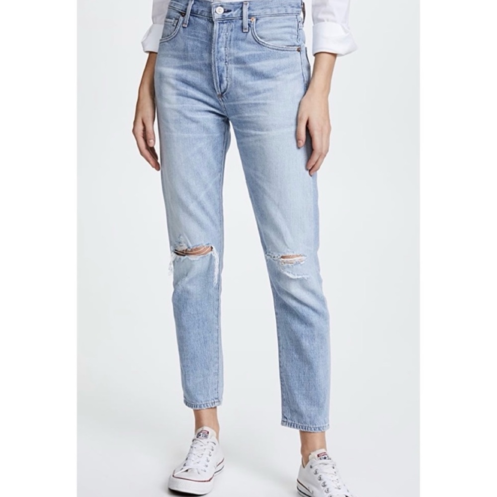 Citizens of Humanity Liya High Rise Classic Fit Crop